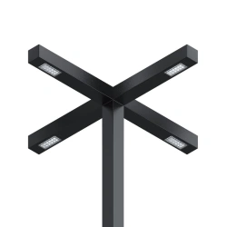 Street lamp SVETHOLL Aldebaran 4 heads 90 degrees L1720 B1720 H260 120W 28200 Lm