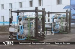 Piston booster compressor 2GM4-9/4-21