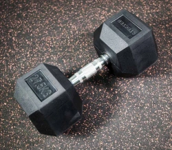 Hexagonal dumbbell 27,5kg