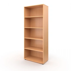 Open cupboard for teaching aids
