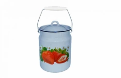Bidon with plastic handle, 3,5 litres