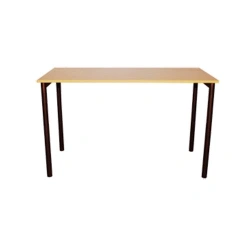 Dining table on metal frame