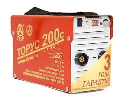 Welding machine TORUS 200+wires 165-265V PV 60% 6.2KVT 300x186x125MM