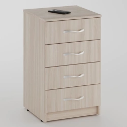 Stationary drawer unit 4 drawers