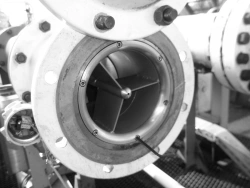Turbine HTM flow transducers