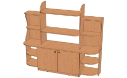 Shelving unit "Nature Corner". Model: UP