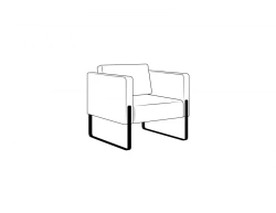 Focus armchair