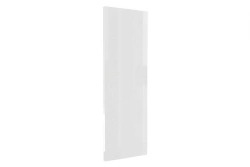 Sherwood LD.281910.000 End panel of the tall kitchen cabinet (White gloss/Black )