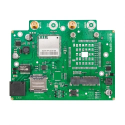 Router for installation in a sealed box, with support for m-PCI modems, Kroks Rt-Brd DS e