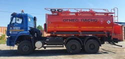 Refuelling truck ATZ, TZA 4671N6-11 on chassis Kamaz 6522-RT