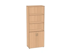 Semi-open cupboard for documents, wide 700*383*1830 mm ASHDO-70
