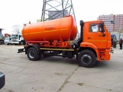 Vacuum machine 4683K9-2 on chassis KAMAZ 53605-A5, KAMAZ 53605-37