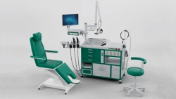 Workplace of otorhinolaryngologist for diagnostic and treatment procedures RM ENT-"Azimut" according to the specification of set