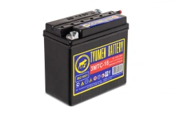 Rechargeable lead rechargeable battery, dry-charged, for motorbikes TYUMEN BATTERY 3MTS-18