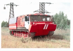 Tracked snowmobiler TTM 5906PO