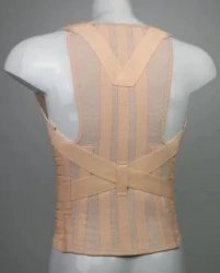 Semi-rigid fixation corset
