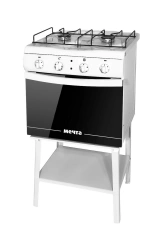 Gas-electric cooker with two-burner griddle cabinet TM "Mechta 221-01GE"