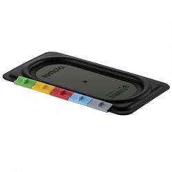 4221027; Lid for container "GASTRUCTURE 1/9" (black)