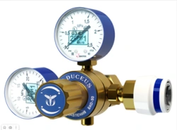 Cylinder oxygen reducer CADUSEUS BKO (P) with quick coupling valve