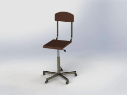 Antistatic laboratory chair