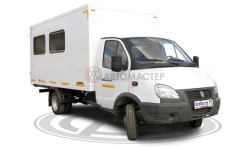 Mobile workshop modification 287141 based on GAZ vehicle modification 330202, petrol engine