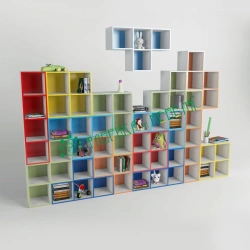 Shelving unit 'TETRIS' Straight View 1, item 40510-005