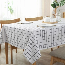 Linen made of cotton (including terry, waffle) fabrics for adults and children (except newborns): tablecloths