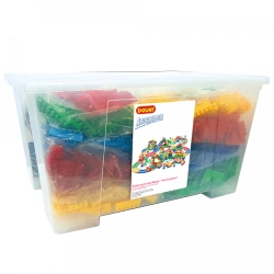 Constructor Bauer "Motorway and traffic rules for children" (in container 130 l, 15 instructions, thematic stickers)