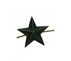 Protective colour metal star with diameter 13 mm, TU 9675-191-08836809-2012, av. 1,2,3,4