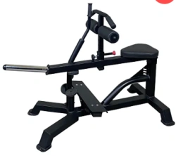 Tibia machine (Sitting) on free weights