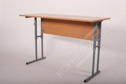 Pupil two-seater table square tube