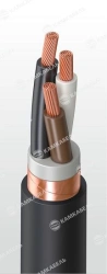 Power cable of EPRon® type with flexible copper conductors, insulation made of ethylene propylene rubber for voltage 0,66, 1 kV