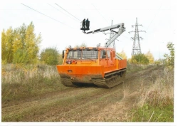Tracked snowmobiler TTM 5906GP