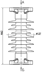 Insulator OSC 12,5-35-R-3 UHL1