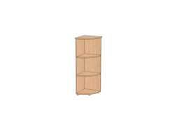 Corner shelving unit, low 380*380*1110 mm ASUM-38
