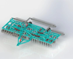 Folding disc harrow BDM-8x3P (Sura-8x3P sl.)