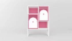 Shelving unit for children "City of Flowers" FS-6GTs001