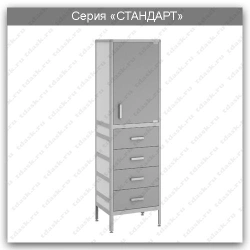 Standard series laboratory cupboard: SHL.01.05