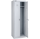 Metal cupboard for clothes