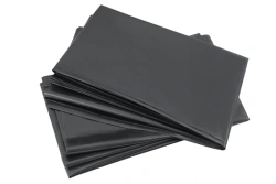 Garbage bag made of polyethylene based plastic material