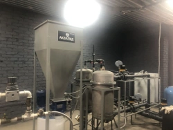 Installation for additional treatment of main tap water from secondary contaminants Aqualid PRO