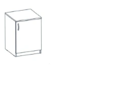 Bedside cabinet (Alliance-S trade mark)