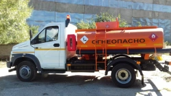 LKT-ATZ type fuel tanker on GAZON NEXT chassis C41R13