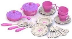 BARBIE Cookware Set (25 items in a box)