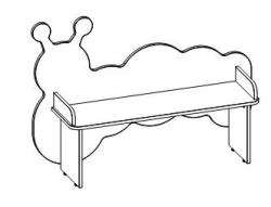 Children's bench TV-DSKD-6.7.01