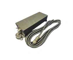 Electric noise-suppressing mains filter of FEPS-10 mark with vibration supports