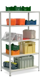 Metal office shelving unit STFL Shelving unit 1065-1.8