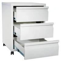 Metal office cupboards