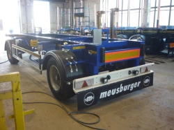 Two-axle container trailer AW-24