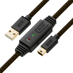 MiniUSB active cable, model GCR-UMa1, USB 2. 0
